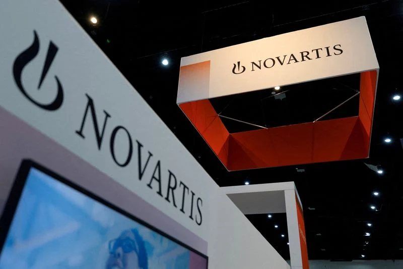 European shares dip as higher crude revives inflation worries; Novartis drags