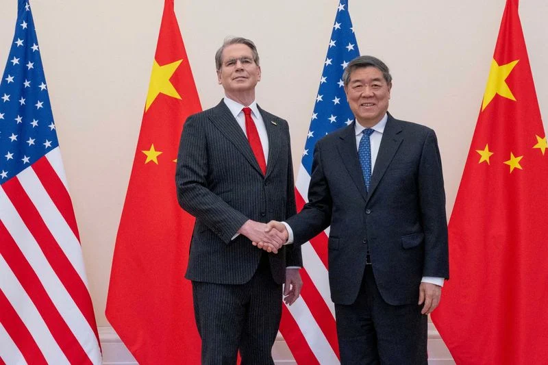 US Treasury's Bessent to meet China's He Sunday at JPMorgan headquarters